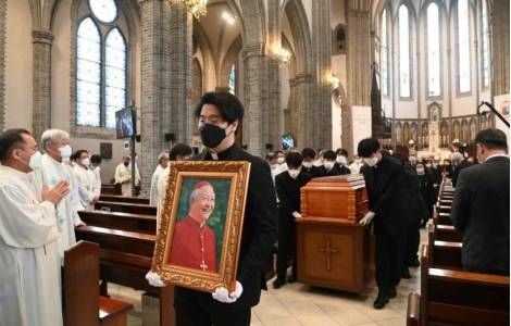 ASIA/COREA DEL SUR - Despedida de la Iglesia coreana al cardenal Cheong,  pastor “bondadoso como una madre”. - Agenzia Fides