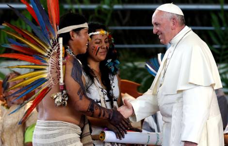 Risultati immagini per sinodo per l'amazzonia logo