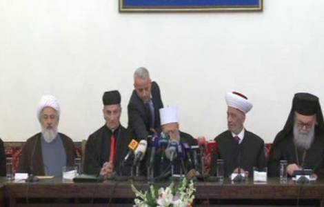 ASIA/LÍBANO - La cumbre interreligiosa pide a los políticos que defiendan  la unidad nacional contra cualquier deriva sectaria - Agenzia Fides