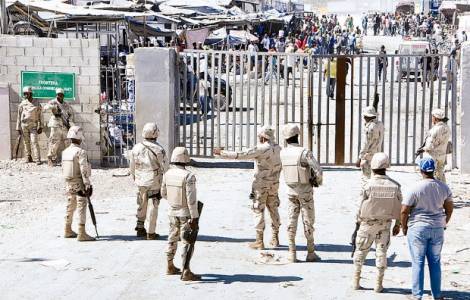 Frontière entre Haiti et la République dominicaine