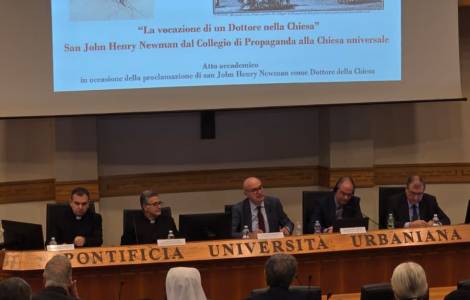 VATICAN - Pope Leo XIV proclaims Saint John Henry Newman, Doctor of the Church, Patron of the Pontifical Urbaniana University
