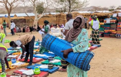 AFRICA/SUDAN - Humanitarian Crisis: Millions displaced without food, drinking water, sanitation, and shelter
