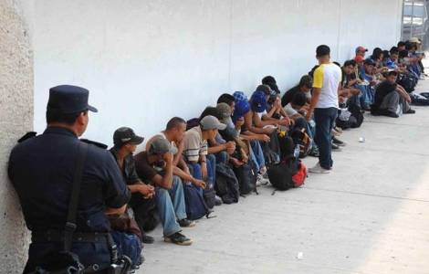 migranti arrivati in Guatemala senza documenti.
