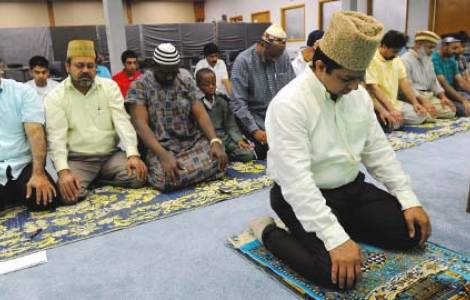 Ahmadis en prière