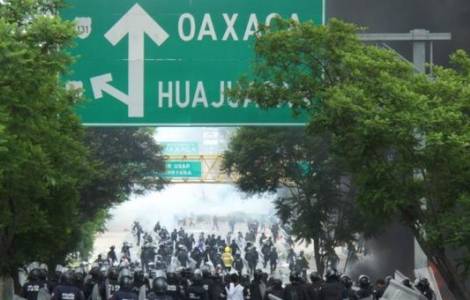 Affrontements armés en Oaxaca, violences et menace