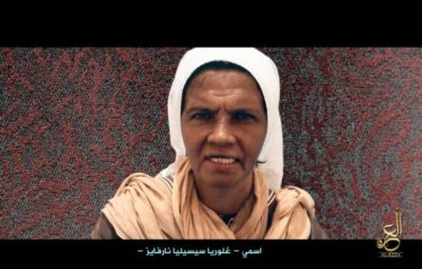 Anche suor Gloria Cecilia nel video diffuso da Al Qaeda con i rapiti in Mali