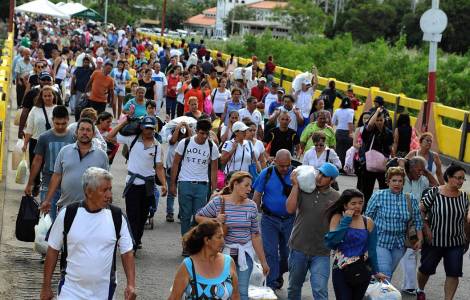 Le forze armate nello stato dove continuano ad arrivare i profughi venezuelani