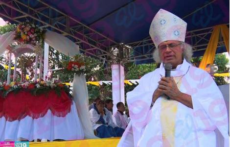 il Card. Leopoldo Brenes, Arcivescovo di Managua